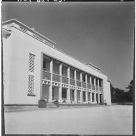 Beni Messous. Camp Basset. Batiments du centre d'instruction du train n°160 (CIT 160) et de la compagnie de circulation routière n°210 (CCR 210).