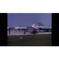 [Archives cinématographiques du général Bernard Choplin (1946 - ). Film sur le salon de l'aéronautique du Bourget (1967).]