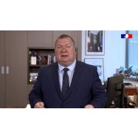 Allocution du délégué général pour l'armement Emmanuel Chiva au personnel de la Direction générale pour l'armement (DGA).