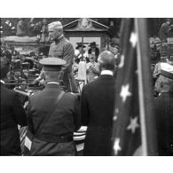 [La fête nationale américaine du 4 juillet 1917 à Paris.]