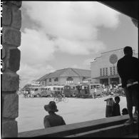 Le marché de Dalat. [description provisoire]