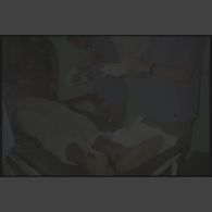 Intervention et opération chirurgicale sur un patient blessé à la main dans un dispensaire à Karama par les membres de l'antenne chirurgicale parachutiste (ACP).