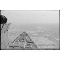 La proue du Scharnhorst.