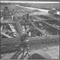 Aïn Temouchent. Le chantier et son activité.