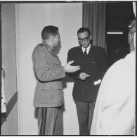 La Reghaïa. Réception des journalistes.