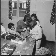 Colomb-Béchar. Centre professionnel. Cours de couture.