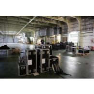 Evènementiel ECPAD : making-off du VIP Day de l'exercice Orion à bord du porte-hélicoptères amphibie (PHA) Tonnerre, les 1ers et 2 mars 2023.