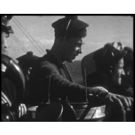 [Manoeuvres de "l'Indomptable" près de Djibouti, 1934-1936.]