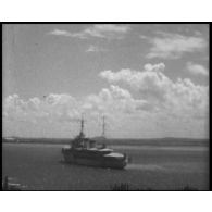 [Retour de campagne en France de l'équipage de l'aviso colonial le "Dumont d'Urville", 1934-1936.]