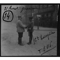 14/ 21 avril [1915]. Gerardmer. Col[onel] Lacapelle. T.S.V.P. [légende d'origine]