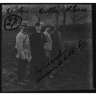 27 / 21 avril [1915]. Willer, Alsace. Cap[itaine] Cabanel aumonier de la 66e Div[ision]. [légende d'origine]