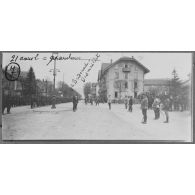 7 / 21 avril [1915]. Gerardmer. C[olone]l Brissaud-Desmaillet. [légende d'origine]