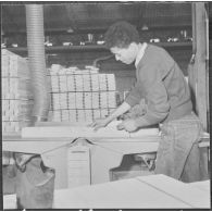 Sidi Chami. Menuiserie Lyon-Standard. Dégauchisseuse.