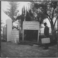 Clinchant. Entrée du Centre de formation professionnelle agricole (CFPA).