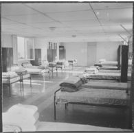 Clinchant. Centre de formation professionnelle agricole (CFPA). Le dortoir.