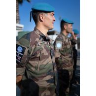 Portrait d'un prévôt pour une cérémonie à Deir Kifa, au Sud-Liban.