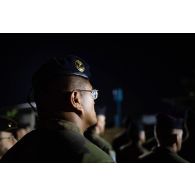 Portrait d'un bigor du 3e régiment d'artillerie de marine (RAMa) pour une cérémonie à Deir Kifa, au Sud-Liban.