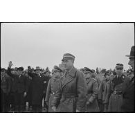 Le ministre Fritz Todt en visite sur la Ligne Siegfried.