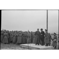 Le ministre Fritz Todt en visite sur la Ligne Siegfried.