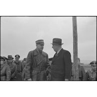 Portrait de Fritz Todt lors d'un discours.