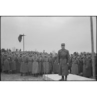 Portrait de Fritz Todt lors d'un discours.