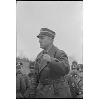 Portrait de Fritz Todt lors d'un discours.