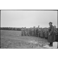 Portrait de Fritz Todt lors d'un discours.