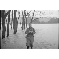 Le Rhin est sorti de son lit, la ville de Koblenz (Coblence) est inondée.