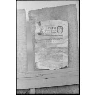 Un tract russe illustré par les portraits de Staline et Lénine