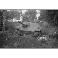Un Jadgpanzer 38 (t) "Hetzer" (Sd.Kfz. 138/2) du Panzerjäger-Abteilung.731.