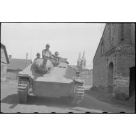 Jadgpanzer 38 (t) "Hetzer" (Sd.Kfz. 138/2) du Panzerjäger-Abteilung.731.