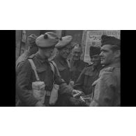 Troupes en Afrique du nord.