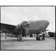 Essais d'un moteur de Lockheed C.60.