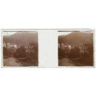 [Vue d'un village en montagne].