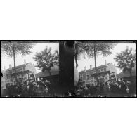 [France : scène de théâtre en plein air dans une rue].<br>