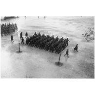 E[cole] M[ilitaire d']A[rtillerie]. Poitiers. Novembre 1937 - avril 1938. [légende d'origine]