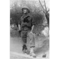 Dans le secteur du Garigliano. Mai 1944. [légende d'origine]