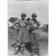 Dans le secteur du Garigliano. Mai 1944. [légende d'origine]