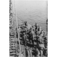 Tarente. 25 juillet - 9 août 1944. [légende d'origine]