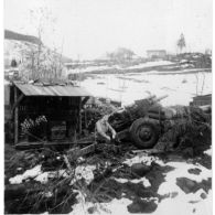 Sur le front des Vosges. Octobre - décembre 1944. [légende d'origine]