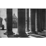 [Vatican. La place Saint-Pierre et la basilique Sainte-Pierre de Rome. Sans date.]