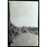 Un tank léger. [légende d'origine]<br>