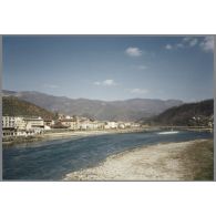 Rivière Drina - Gorazde. [légende d'origine]