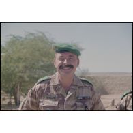 Portrait de l'adjudant-chef Jauch, sous-officier transmission du DMAT d'Atar. [légende d'origine]<br>