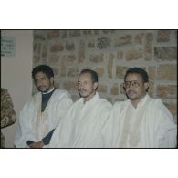 Délégation mauritanienne à l'issue de la cérémonie du 11 novembre 1993. [légende d'origine]<br>