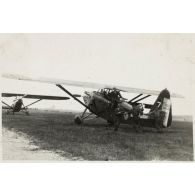 René Chavaux 506e RCC - Valdahon - Besançon 1934. [légende d'origine]