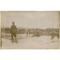 [Pièces d'artillerie].