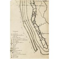 [Carte française d’un réseau de tranchées allemandes].