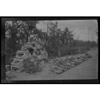 9-1915. La Faisanderie. Un dépôt de torpilles. [légende d'origine]