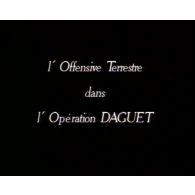 Bande à thèmes : l'offensive terrestre dans l'opération Daguet.